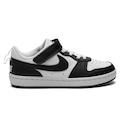 Tênis Nike Court Borough Low Recraft - Júnior PRETO/BRANCO