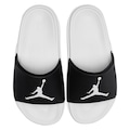 Opção de cor PRETO/BRANCO de Chinelo Jordan Nike Masculino Jumpman Slide