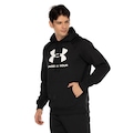 Blusão Masculino Under Armour Fleece PRETO/BRANCO