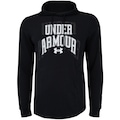 Blusão Masculino Under Armour com Capuz Rival Terr PRETO/BRANCO