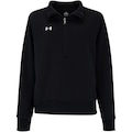 Blusão Feminino Under Armour sem Capuz Essential Fleece PRETO/BRANCO