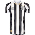 Camisa do Santos II 24 Umbro Masculina Torcedor PRETO/BRANCO