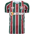 Camisa do Fluminense I 24 Umbro Masculina Torcedor VERDE/VINHO