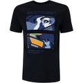 Camiseta Masculina Senna Manga Curta Timeless PRETO