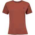 Camiseta Feminina On Running Performance-T MARROM