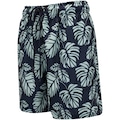 Bermuda Masculina Oxer Swim Azul Esc/Amarelo Cla