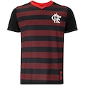 Camiseta do Flamengo Braziline Masculino Nineteen PRETO/VERMELHO