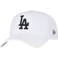 Boné do Los Angeles Dodgers Aba Curva New Era MLB Snapback 940 AF Adulto BRANCO
