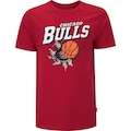 Camiseta do Chicago Bulls Masculina NBA Air Ball VERMELHO