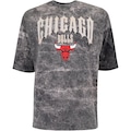 Camiseta do Chicago Bulls NBA Masculina Gothic Team PRETO