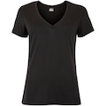 Camiseta Feminina Oxer Manga Curta Peach Touch Cooling PRETO