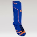 Meia de Corrida Cano Alto Asics Adulto AZUL/LARANJA
