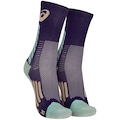 Meia Para Corrida Rally Crew 5k Cano Alto Tamanho 39-44 ASICS Adulto ROXO/AZUL CLA
