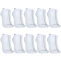 Opção de cor 1 de Kit 10 Pares de Meias Respirável Invisível Tamanho 39-44 Oxer Adulto