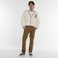 Jaqueta Fila Gadsden Varsity Cardigan OFF WHITE