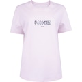 Camiseta Feminina Nike Manga Curta Sportswear XY2k ROSA CLARO