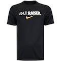 Camiseta Masculina Nike Manga Curta Dri-Fit Rlgd Motivate PRETO