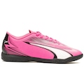 Chuteira Futsal Adulto Puma Ultra Play ROSA