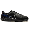 Chuteira Society Infantil Nike Tiempo Legend 10 Club PRETO