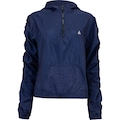 Blusão Feminino Lauf com Capuz Navegar AZUL