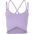 Top Fitness sem Bojo Lauf Baixa Sustentação Calmaria Adulto LILAS