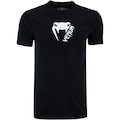 Camiseta Masculina Venum Manga Curta Basic Light Dark PRETO