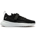 Tênis Puma Flyer Runner Mesh BDp - Júnior PRETO/BRANCO