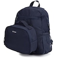 Opção de cor AZUL ESCURO de Mochila Lancheira Oxer Brick Destacável Infantil