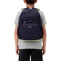 Mochila Lancheira Oxer Brick Destacável Infantil AZUL ESC/VERDE CLA