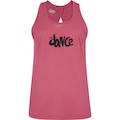Camiseta Regata Feminina Fit Dance Transpassada ROSA