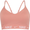 Top Fitness com Bojo Nike Baixa Sustentação Dri-Fit Indy SPT BRA ROSA
