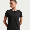 Camiseta Feminina Nike Manga Curta Dri-fit One Classic PRETO/BRANCO
