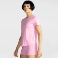 Opção de cor ROSA de Camiseta Feminina Nike Manga Curta Dri-fit One Classic