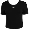 Camiseta Feminina Nike Manga Curta Chill Knit PRETO
