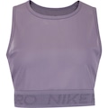 Blusa Cropped Regata Feminina Nike Mesh Pro Tanike LILAS