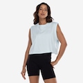 Blusa Cropped Feminina Nike Club SL Tee AZUL CLARO
