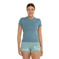 Camiseta Nike Sportswear Chill Knit Feminina AZUL ESCURO