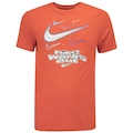 Camiseta Masculina Nike Manga Curta Dri-Fit Tee Iykyk S LARANJA