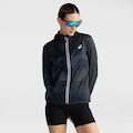Jaqueta Corta-Vento Feminina ASICS Repelente à Água com Capuz Toyama AZUL