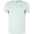 Camiseta Masculina ASICS Manga Curta Selada Respirável VERDE CLARO
