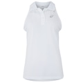 Camisa Polo Regata ASICS Botões Antiodor- Feminina BRANCO