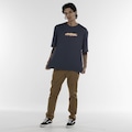 Camiseta Approve Manga Curta Over Blur Dog CINZA