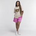 Camiseta Approve Manga Curta Bold Style BEGE