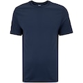 Camiseta Masculina Oxer Manga Curta Recorte nas Costas AZUL ESCURO
