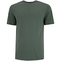 Camiseta Masculina Oxer Manga Curta Recorte nas Costas VERDE