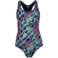 Maiô Adulto Oxer Medley Estampado VERDE CLA/ROXO