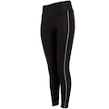 Calça Legging Feminina Oxer Zig Lateral Média Compressão Cintura Média PRETO/ROSA CLA