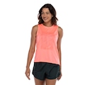 Camiseta Regata Feminina Oxer Textura Print CORAL