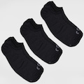 Opção de cor PRETO de Kit 3 Pares de Meias Light Não Atoalhado Cano Invisível Tamanho 34-38 Oxer Adulto