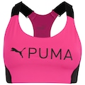 Top Fitness com Bojo Puma Alta Sustentação 4Keeps Eversculpt Adulto ROSA